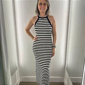 Sly Vestido Midi 523013 Preto