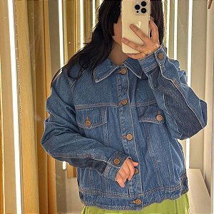 Dress To Jaqueta Jeans E Color Fem. 06190623 Azul Jeans