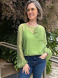 Betelgeuse  Blusa Fem Tecido M/L 56164 Verde