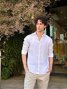 Pineapple Camisa Masc M/L 19Cm001n Branco