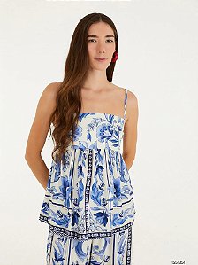 Farm Blusa  352116 Azul