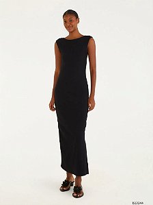 Farm Vestido Midi 347520 Preto