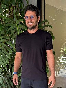 King &Joe Tshirt Masc. M/C Ca01019j Preto
