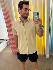 Convicto Camisa Masc M/C  505536 Caki Claro