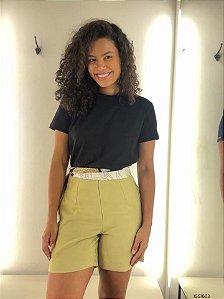 Gatos E Atos Blusa Fem Malha M/C  G2360 Preto