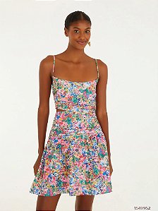 Farm Vestido Curto 349441 Floral
