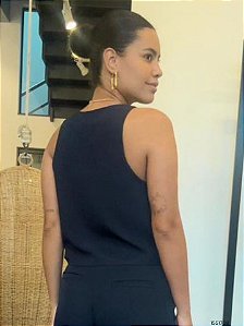 Debora Perin Regata Tecido  Dp102217 Marinho