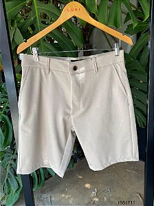 King &Joe Bermuda Masc.Color Walk (Linho,Sarja) Bm01010j Bege Claro