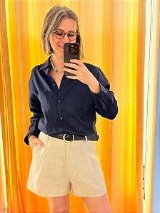 Nakepe Shorts E Bermudao Fem Social 5254 Ocre