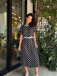 Pinoducci Vestido Midi 67101 Preto