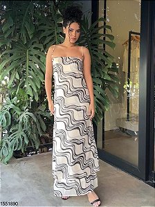 Dress To Vestido Midi 01342692 Bege Crema