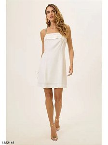 Hit Vestido Curto J26042 Off White