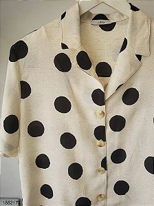 Citta Camisa Fem M/C  11131 Bege Claro