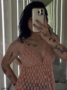 Manaca Cropped Fem  401 Rose