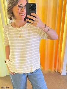 Citta Blusa Fem Tecido M/C  11124 Mescla