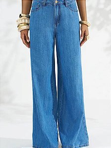 Monnari Calca Fem Pantalona  Cjm5791 Delave