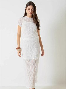 Nice Club Saia Midi 942 Branco