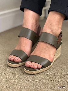 C.Shoes Sandalia 112111 Verde Musgo