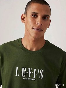 Levis Tshirt Masc. M/C Lb0013223 Verde Musgo