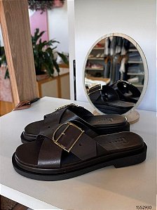 C.Shoes Sandalia 1651061 Marrom Cafe