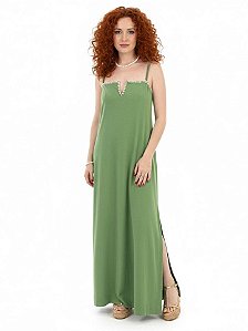 Dress To Vestido Longo 01332334 Verde