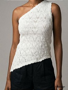 Manaca Tricot Fem. M/L, M/C. Alca 310 Branco