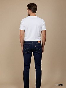 Levis 510 Masc. Inter.Skinny.Ziper 055100732 Jeans Amaciado