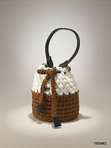 Ap801 Bolsa  Fem. 54 Marrom Claro