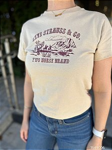 Levis Cropped Fem  Lb0013292 Bege