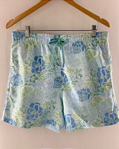 Pineapple Shorts Elastico Masc. Praia (Tactel) 17Sh014 Azul Claro