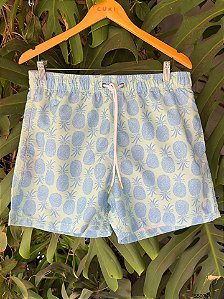 Pineapple Shorts Masc. Praia (Tactel) 19Sh025 Verde Claro