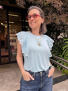 La Qualite-Prima Donna Regata Malha 6024 Azul Claro