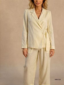 Dress To Calca Fem Social(Alfaiataria)  03130907 Off Nevoa