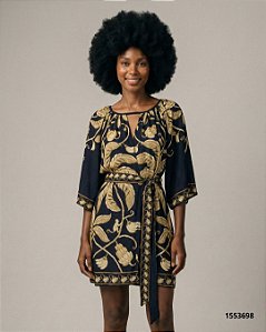 Farm Vestido Curto 359768 Preto