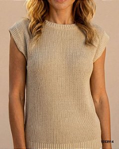 Ad Malha Tricot Tricot Fem. M/L, M/C. Alca Yy09 Areia