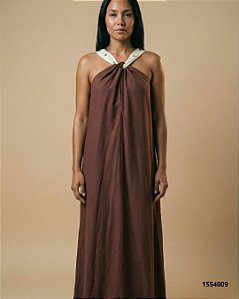 Dress To Vestido Midi 01332673 Marrom Terra