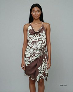 Dress To Vestido Curto 01342943 Marrom Terra