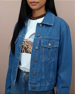 DRESS TO JAQUETA JEANS E COLOR FEM. 06191853