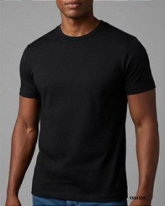 King &Joe Tshirt Masc. M/C Ca02004 Preto