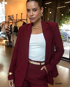 Monnari Blazer Fem Zp5949 Bordo