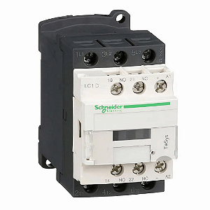 Contator Tripolar Tesys 9A 24Vdc 1NA+1NF LC1D09BD Schneider