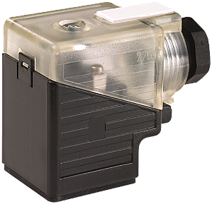 Conector Válvula Solenóide 18mm 24...230Vac/Dc Led PG9 7000-29341-0000000 Murrelektronik