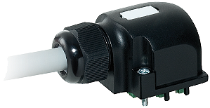 CAP FOR D-BOX M12 4-WAY 5-POLE C/ CABO PUR/PVC, 8x0,34+3X0.75mm