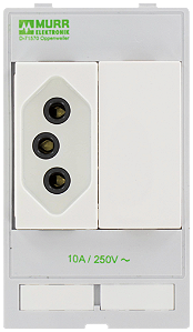 Inserto MSDD Tomada Padrão BR 2P+T 240Vac 10A 468000-3310000 Murrelektronik