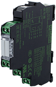 MIRO Rele, Entrada: 230Vac, Saída: 250Vac 6A 2NA+2NF 52104 Murrelektronik