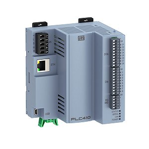 Controlador PLC410 24Vdc com 8 Entradas Digitais e 8 Saídas Digitais