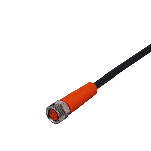 Cabo Pur M8 3 pinos femea com 5 metros EVC142