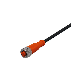 Cabo Pur M12 5 pinos femea com 5 metros EVC071