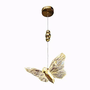 PENDENTE BORBOLETA 3 TEMPERATURAS DE COR