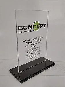 Troféu T 15 x 10 cm